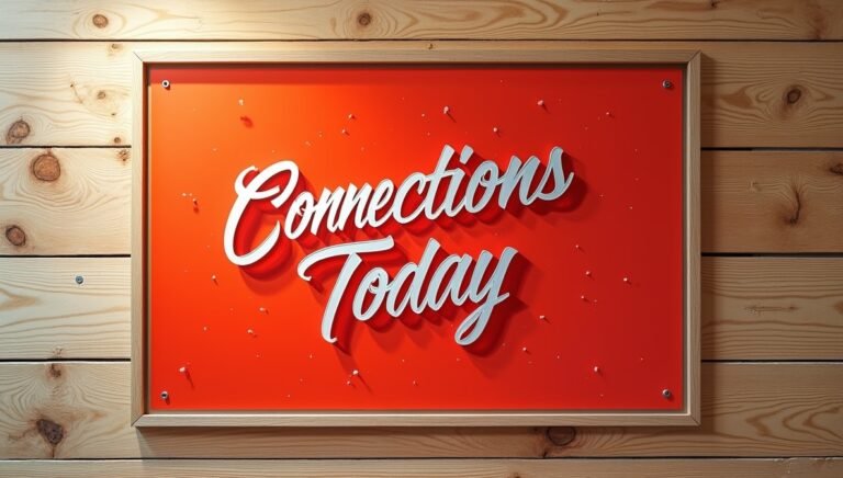 connections today hint