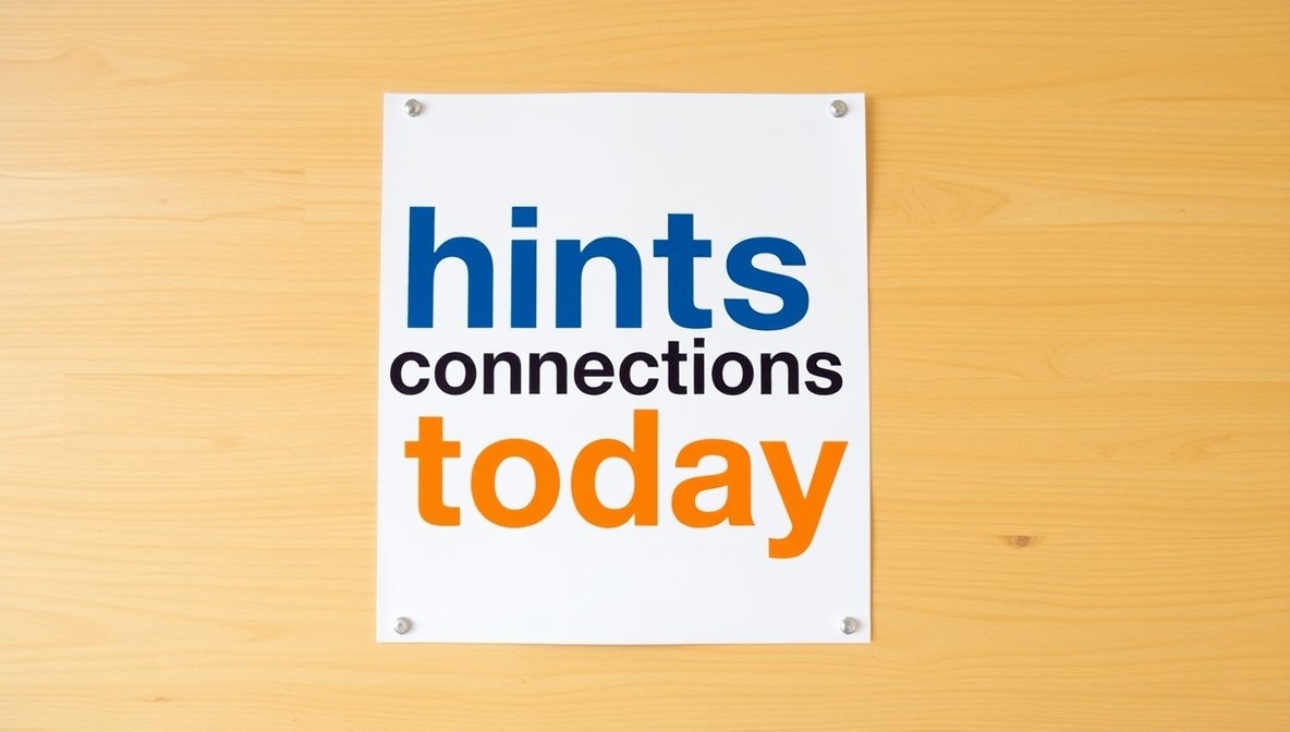 hints connections today