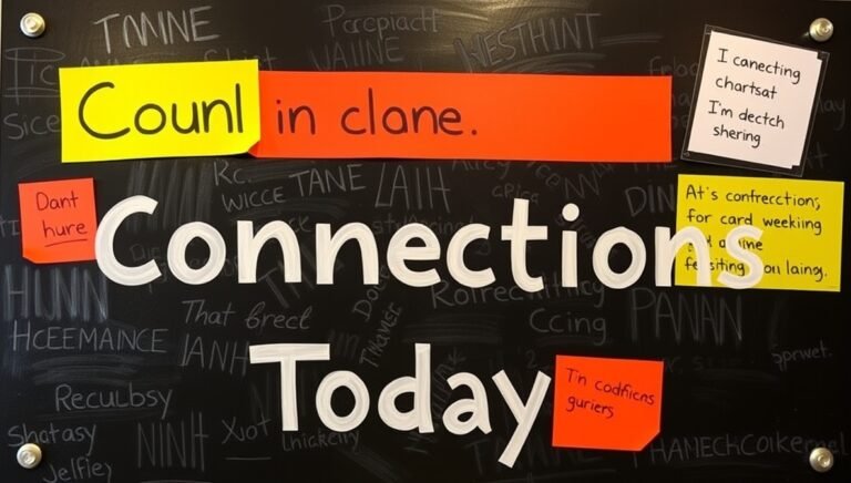 clues for connections today