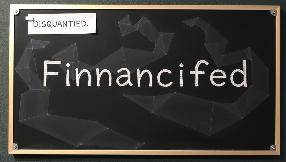 disfinancified financial guide from disquantified
