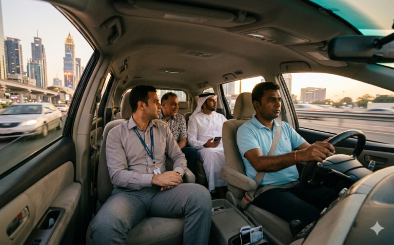 shared car lift Dubai